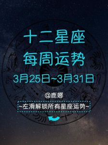 本周星座运势大转折：事业旺思维敏情绪稳，抓住机遇！